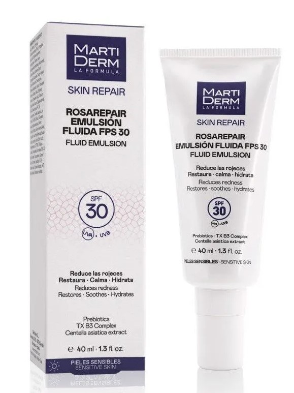 martiderm-rosarepair-emulsion-fluida-spf30 Rosarepair Emulsión Fluida FPS 30